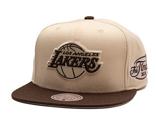 Kappe Mitchell & Ness - NBA Fashion Basic 2T Snapback - Los Angeles Lakers - Cream