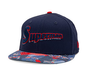 Kinder Kappe New Era - Warner Bros DC Universe 9FIFTY - Superman - Navy