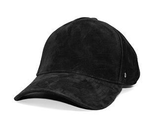 Kappe New Era - Branded IMAGE DROP - Suede 9FORTY A-Frame - Black