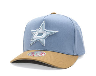 Kappe Mitchell & Ness  - NHL Frosted Peak - Pro Pinch Snapback - Dallas Stars - Blue/Green