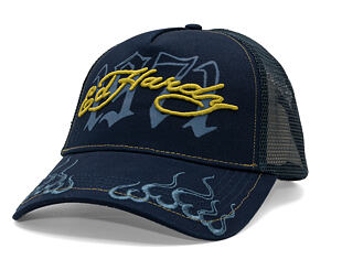 Kappe Ed Hardy - 1971 5 Panel Trucker Cap