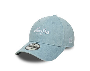 Kappe New Era - Branded Denim 9FORTY - Pastel Blue
