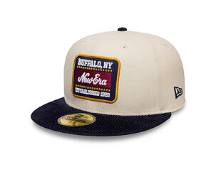 Kappe New Era - Branded Patch Cord 59FIFTY - Cream / Navy