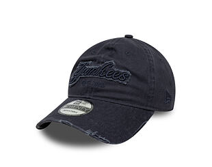 Kappe New Era - MLB Distressed Wordmark 9TWENTY - NY Yankees - Navy