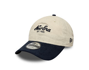 Kappe New Era - Branded Cord Mix 9TWENTY - Cream / Navy