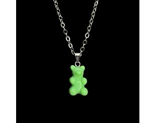 Kette Fainz - Mono Bear Chain - Green Mono