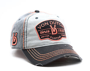 Kappe Von Dutch - Baseball - Embroidery - White / Navy