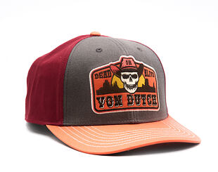 Kappe Von Dutch - Semi Curve - Patch Premium - Red / Orange