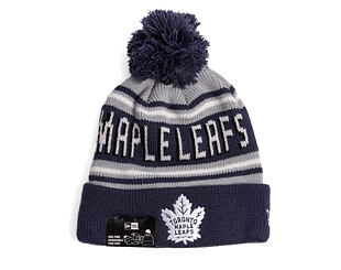 Mütze New Era - NHL Evergreen Wordmark Pom Medium Knit - Toronto Maple Leafs - Team Color