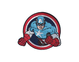 Bügelbild Monoquick - Avengers Captain America 7,5 x 6,5 cm