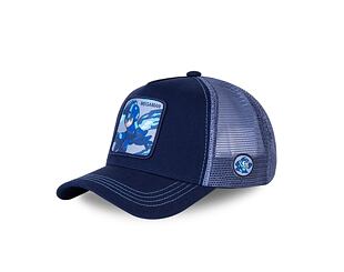 Kappe Capslab Trucker (MEGAMAN) Blue HER3