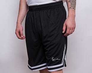 Karl Kani Shorts - Signature Mesh Shorts - Schwarz/Weiß