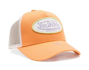 Kappe Von Dutch Trucker Boston Peach/White