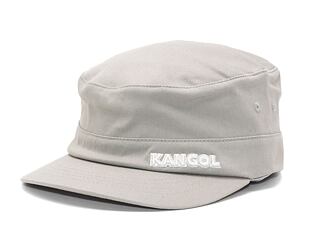 Kappe Kangol Cotton Twill Army Cap Silver