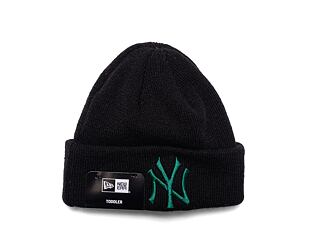 Kinder Mütze New Era MLB Kids League Essential Beanie - NY Yankees - Black / Melachite Green