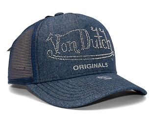 Kappe Von Dutch Trucker Fargo - Cotton Twill - Denim Blue