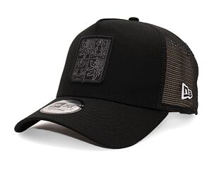 Kappe New Era 9FORTY Trucker National Team - Tschechien Schwarz / Schwarz