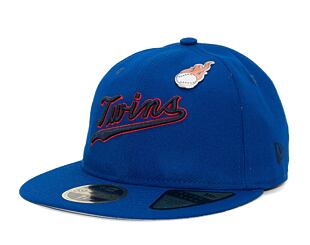 Kappe New Era 59FIFTY MLB Coops Pin Retro Crown Minnesota Twins Cooperstown Team Color