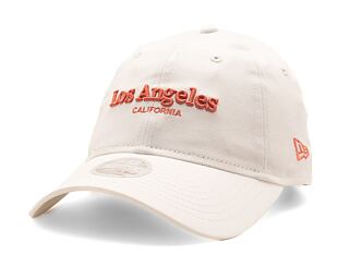 Damen Kappe New Era 9TWENTY Womens Wordmark White / Peach