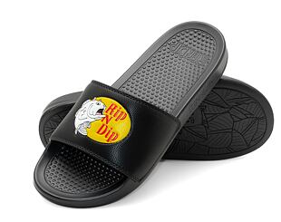 Schlapfen Rip N Dip Catfish Slides (Black)