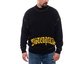 Strickpullover Wasted Paris Sweater WP Reverse Kingdom Black/Gold
