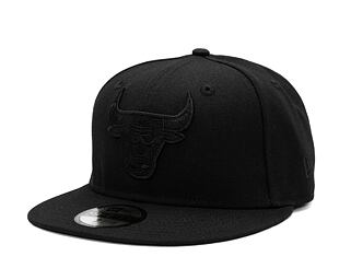 Kappe New Era - NBA Black on Black 59FIFTY - Chicago Bulls - Black