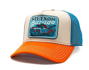 Kappe Stetson - Trucker Cap Stetson's Garage - Orange/Sand