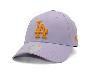 Damen Kappe New Era - 9FORTY League Essential - LA Dodgers - Pastel Purple / Orange