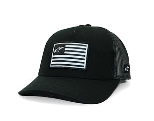 Kappe Alpinestars - Flag Snapback - Black/Black