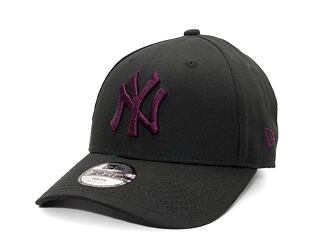Kinder Kappe New Era - 9FORTY Kids MLB League Essential - NY Yankees - Black / Purple