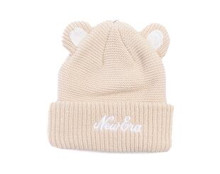 Kinder Mütze New Era - Knit Medium Kids Ears Beanie - Stone