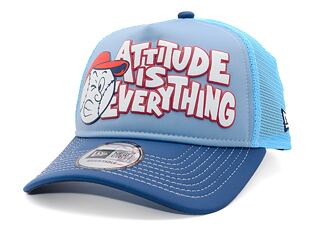 Kappe New Era - Baseball Graphic 9FORTY Trucker - Navy / Bright Blue