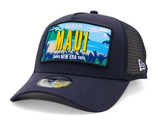 Kappe New Era - License Plate 9FORTY Trucker - Navy