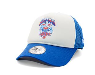 Kinder Kappe New Era - Warner Bros Superman 9FORTY Trucker - Blue Azure