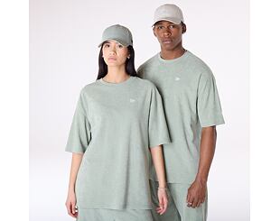 T-Shirt New Era - Towelling Oversized Tee - Mint Green