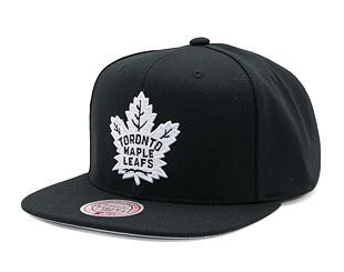 Kappe Mitchell & Ness - Toronto Maple Leafs - Evergreen Black White Snapback - Black