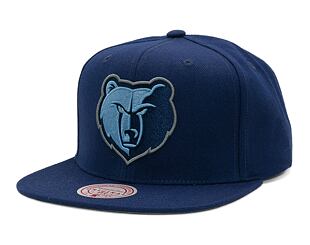 Kappe Mitchell & Ness - NBA Team Ground 2.0 Snapback - Memphis Grizzlies - Blue