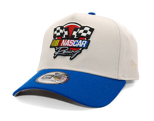 Kappe New Era - NASCAR Race Flag 9FORTY A-Frame - Nascar Classics - White