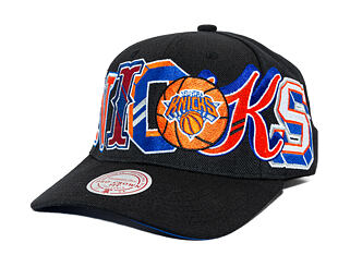Kappe Mitchell & Ness - NBA Hyper Type Pro Snapback - NY Knicks - Black