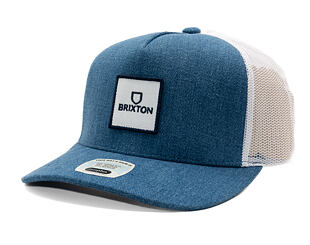 Kappe Brixton - Alpha Block X C Mp Mesh Cap - Denim/White