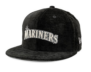 Kappe New Era - "MLB 59FIFTY Day - Velour" - Seattle Mariners - Black