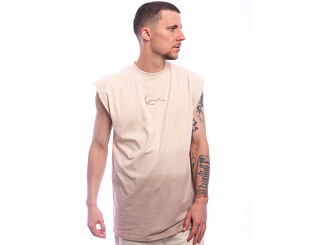 Leibchen Karl Kani - Signature Gradient Sleeveless T-Shirt - Beige