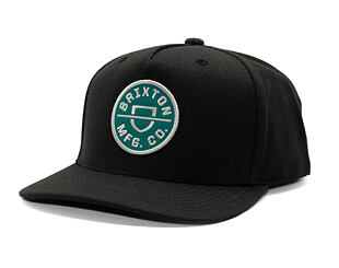 Kappe Brixton - Crest C Mp Snapback - Black/Silver Pine