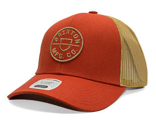 Kappe Brixton - Crest X Mp Mesh Cap - Phoenix Orange/Mojave