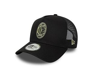 Kappe New Era - Seasonal 9FORTY Trucker - AC Milan - Black