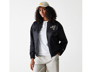 Damenjacke New Era - Satin Bomber - Black