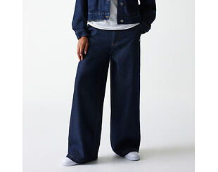 Damenhose New Era - MLB Wide Leg Denim Pant - NY Yankees - Indigo
