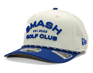Basecap New Era - LIV Golf 9SEVENTY Stretch-Snap Wordmark - Smash - Cream
