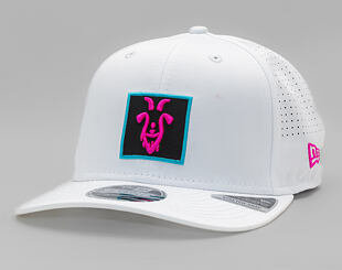 Basecap New Era - LIV Golf 9SEVENTY Stretch-Snap - Range Goats - White