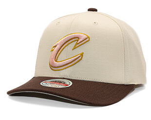 Kappe Mitchell & Ness - Blush Sand Classic Red - Cleveland Cavaliers - Sand/Brown